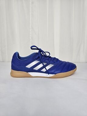 Adidas Copa 20.3 Indoor Sala Soccer Shoes Royal Blue Metallic Silver Men's 8 NEW